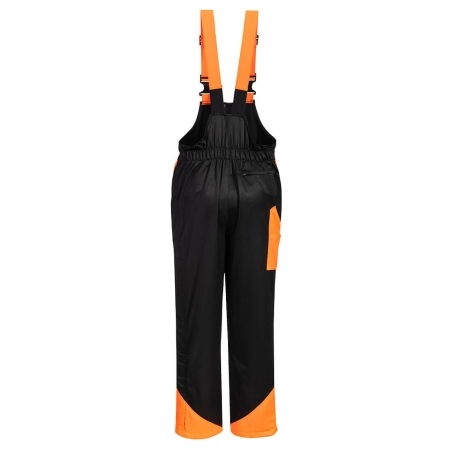 Cotte à bretelles forestier 9 couches de protection Noir – Portwest CH12