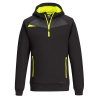 Sweat à capuche zippé stretch 4 directions DX4 Noir – Portwest DX467