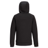 Sweat à capuche zippé stretch 4 directions DX4 Noir – Portwest DX467