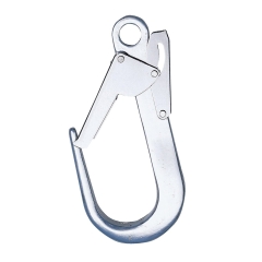Connecteur mousqueton métallique 220 mm charge 25 kN Argent – Portwest FP35