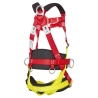 Harnais anti-chute 3 points universel confort rembourré Rouge – Portwest FP18