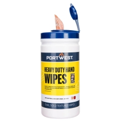 Lingettes nettoyantes usage industriel 80 unités Orange – Portwest IW30