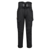 Pantalon de travail maintien lombaire 4X stretch multipoches Noir – Portwest DX408