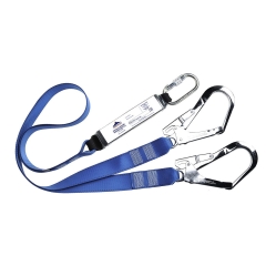 Longe double 180 cm avec amortisseur d'énergie Bleu royal – Portwest FP51