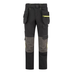Pantalon déperlant holster multipoches avec protection genoux Noir – Portwest EV447