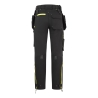 Pantalon déperlant holster multipoches avec protection genoux Noir – Portwest EV447