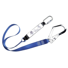 Longe en sangle simple 1,8 m avec absorbeur de chocs Bleu royal – Portwest FP50