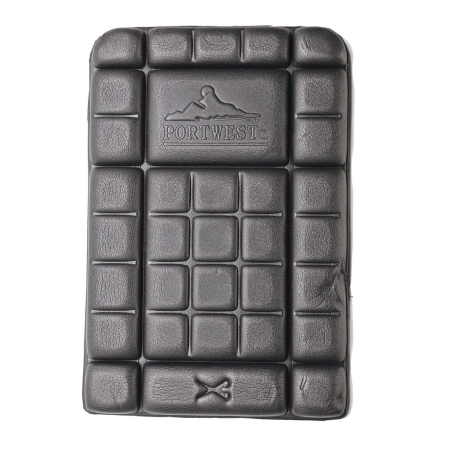 Genouillères de protection CE taille unique Noir – Portwest KP44, vendu par paire