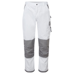 Pantalon peintre pro résistant à l'abrasion Blanc – Portwest KS54