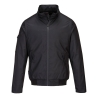 Blouson bomber imperméable coupe courte travaux extérieurs Noir – Portwest KX361