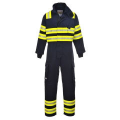 Combinaison feux de forêts ignifugée antistatique Marine – Portwest FR98