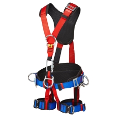 Harnais antichute 4 points de fixation confort ergonomique Rouge – Portwest FP19