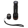 Torche rechargeable USB avec fonction chargeur de secours Noir – Portwest PA75, boîte de 6