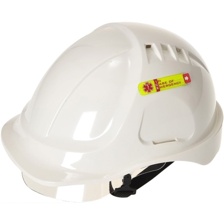 Étiquettes autocollantes d'urgence ICE porte-identité Jaune – Portwest ID10, sachet de 100 étiquettes