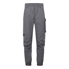 Jogging cargo multipoches à renforts genoux Gris zoom – Portwest KA322