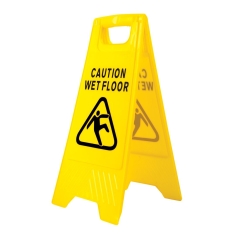 Panneau de signalisation sol mouillé double face Jaune – Portwest HV20