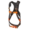 Harnais antichute 1 point d'ancrage dorsal réglable Noir/orange – Portwest FP71