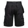 Short de travail multipoches poly-coton Granit Noir/zoom gris – Portwest KS18