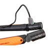 Lampe collier LED rechargeable USB mains libres Noir/orange – Portwest PA73