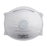 Masque FFP3 à valve coque légère avec test Dolomite Blanc – Portwest P304, boîte de 10 masques