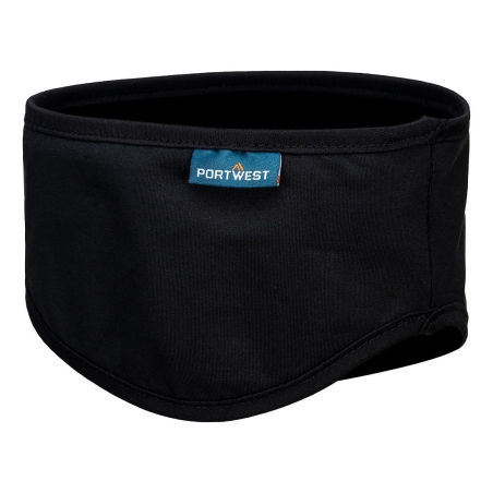 Bandana polaire extensible protection froid Noir – Portwest HA32