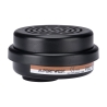 Filtre combiné A2P3 à baïonnette pour demi-masque et masque complet Noir – Portwest P952, boîte de 4 filtres