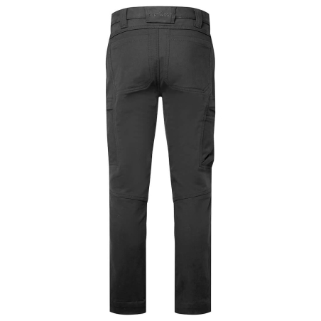 Pantalon cargo d'hiver stretch brossé multipoches Noir – Portwest KX312