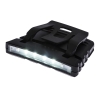 Lampe frontale LED rechargeable USB clip casque ou bonnet Noir – Portwest PA72, boîte de 50