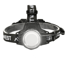 Lampe frontale focalisante haute puissance 800 lumens Noir – Portwest PA81