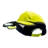 Lampe frontale LED rechargeable USB clip casque ou bonnet Noir – Portwest PA72, boîte de 50