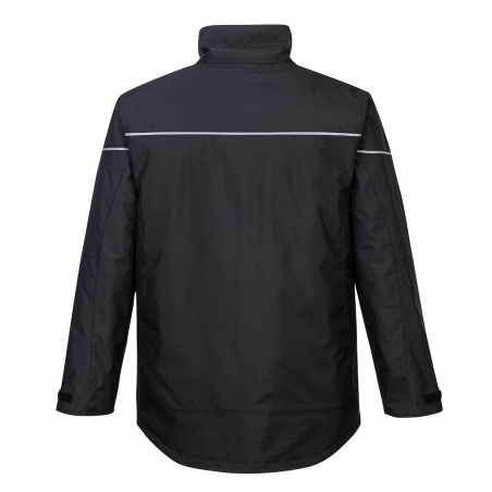 Veste hiver grand froid doublure Insulatex imperméable Noir – Portwest PW362