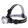 Lampe frontale LED de sécurité pour chantier Argent – Portwest PA50, boîte de 20