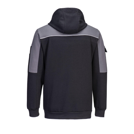 Sweat à capuche de travail coupe moderne PW3 Noir – Portwest PW337