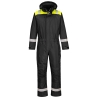 Combinaison d'hiver haute visibilité PW3 grand froid Noir/jaune – Portwest PW353