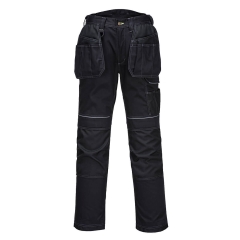 Pantalon de travail stretch holster multipoches Noir – Portwest PW305