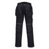 Pantalon de travail stretch holster multipoches Noir – Portwest PW305
