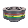 Filtre à gaz ABEK1 raccord filetage spécial pour demi-masque Gris – Portwest P920, boîte de 4 filtres