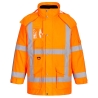 Parka 3 en 1 haute visibilité classe 3 imperméable Orange – Portwest R461