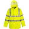 Veste de pluie haute visibilité imperméable classe 3 Jaune – Portwest S491