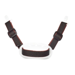 Jugulaire nylon avec mentonnière pour casque de chantier Noir – Portwest PW53, boîte de 10