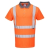 Polo haute visibilité bandes rétro-réfléchissantes classe 2 Orange – Portwest RT22