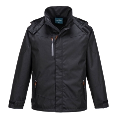 Veste de pluie imperméable respirante coupe ergonomique Noir – Portwest S555