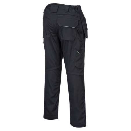 Pantalon de travail coton holster multipoches PW3 Noir – Portwest PW347