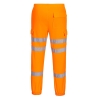 Pantalon jogging haute visibilité classe 2 avec renforts genoux Orange – Portwest RT48
