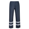 Pantalon de pluie étanche haute visibilité bandes réfléchissantes Marine – Portwest S481