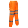 Pantalon jogging haute visibilité classe 2 avec renforts genoux Orange – Portwest RT48