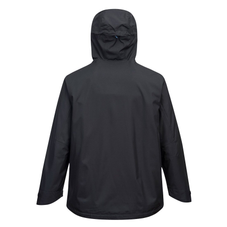Veste de pluie imperméable zips de ventilation KX3 Noir – Portwest S600