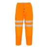 Pantalon jogging haute visibilité classe 2 avec renforts genoux Orange – Portwest RT48
