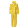 Combinaison microporeuse de protection chimique type 3/4/5/6 Jaune – Portwest ST70, paquet de 30