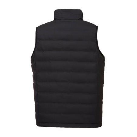 Doudoune sans manches chauffante fibre de carbone Noir – Portwest S549